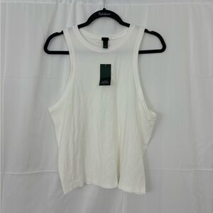 Wild Fable 1X White Tank Top